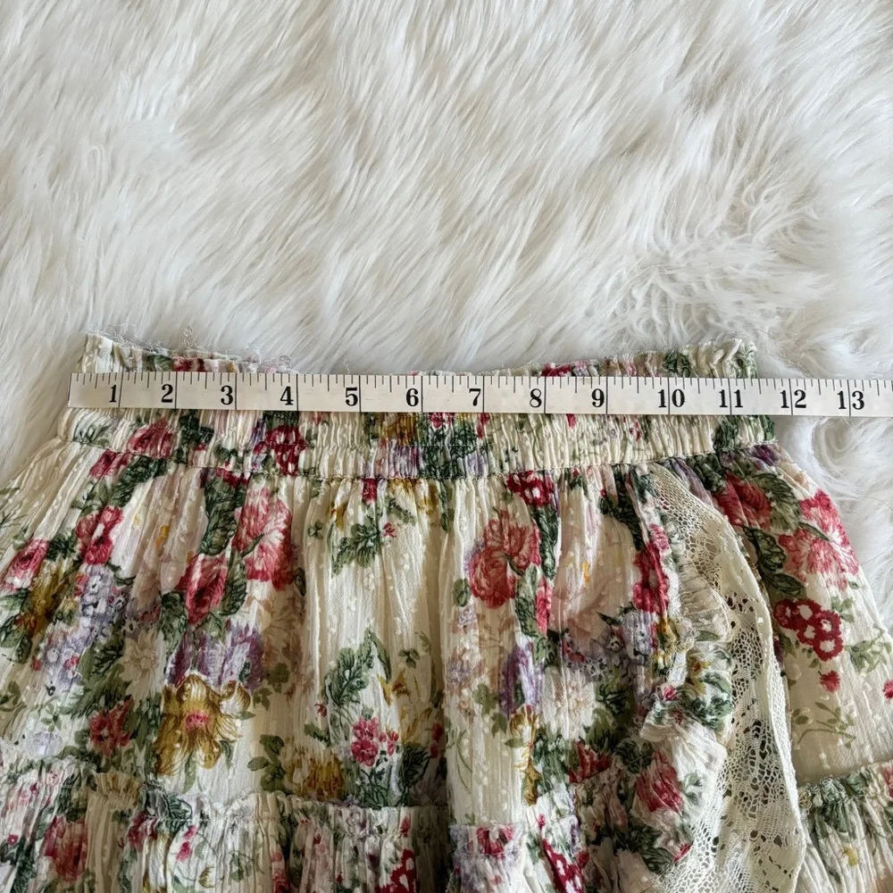 NWT LoveShackFancy Agnessa Skirt Shining Gemstone XS - Picture 10 of 13